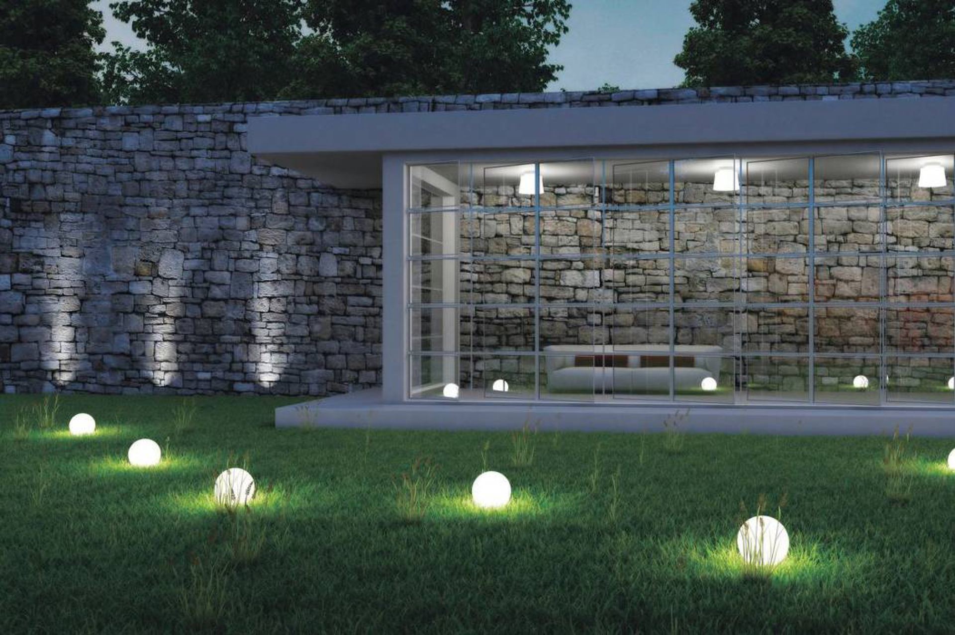 Idava LED lichtbol buitenverlichting