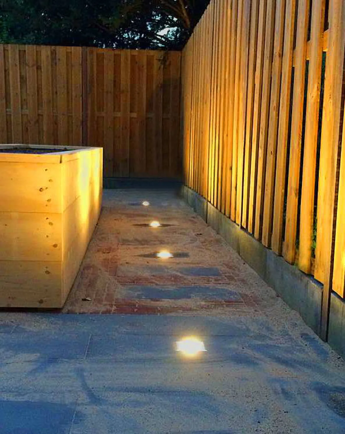 Tuinlamp inbouw spot led.