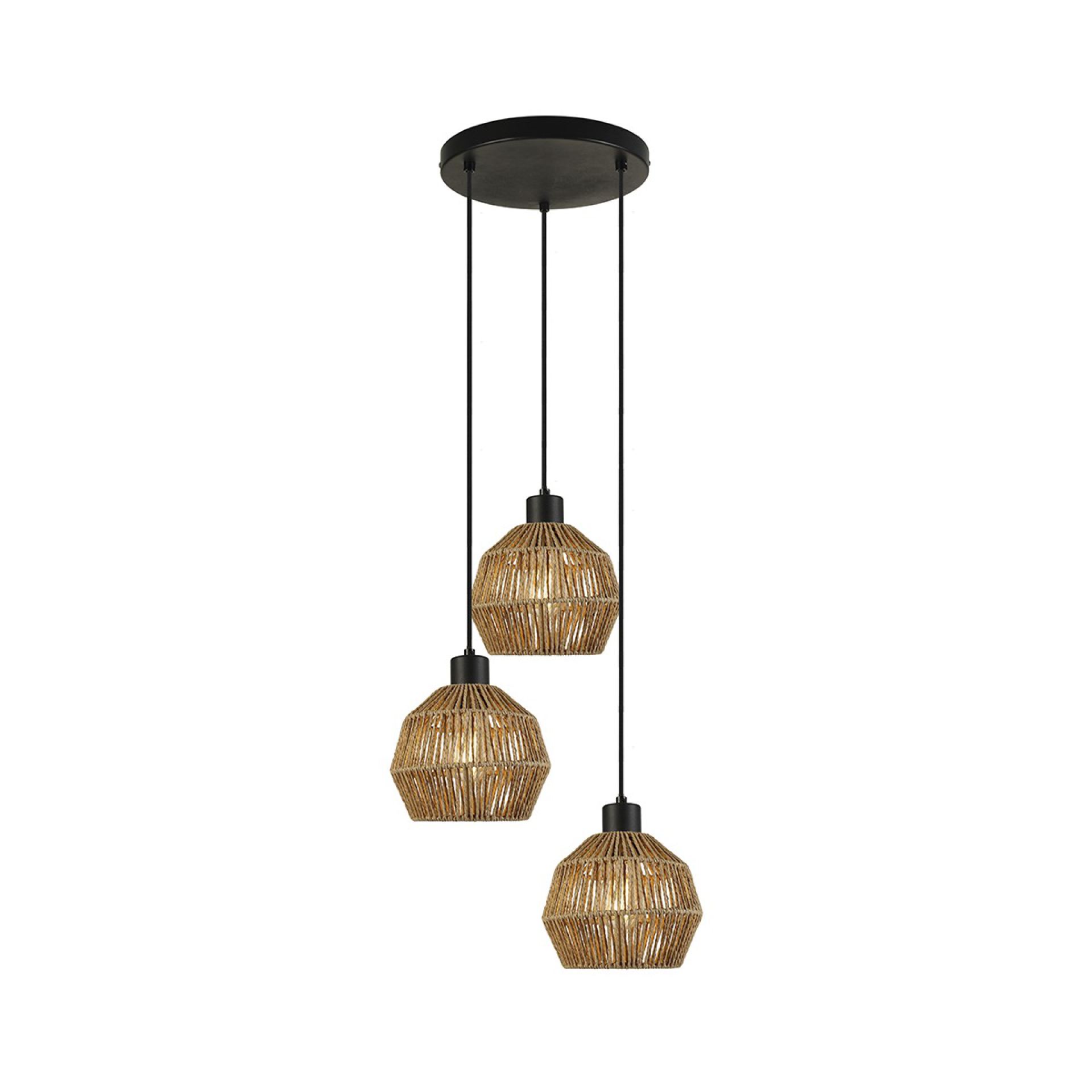 lampara-krabi-3xe27-negro-ratan-195x1000