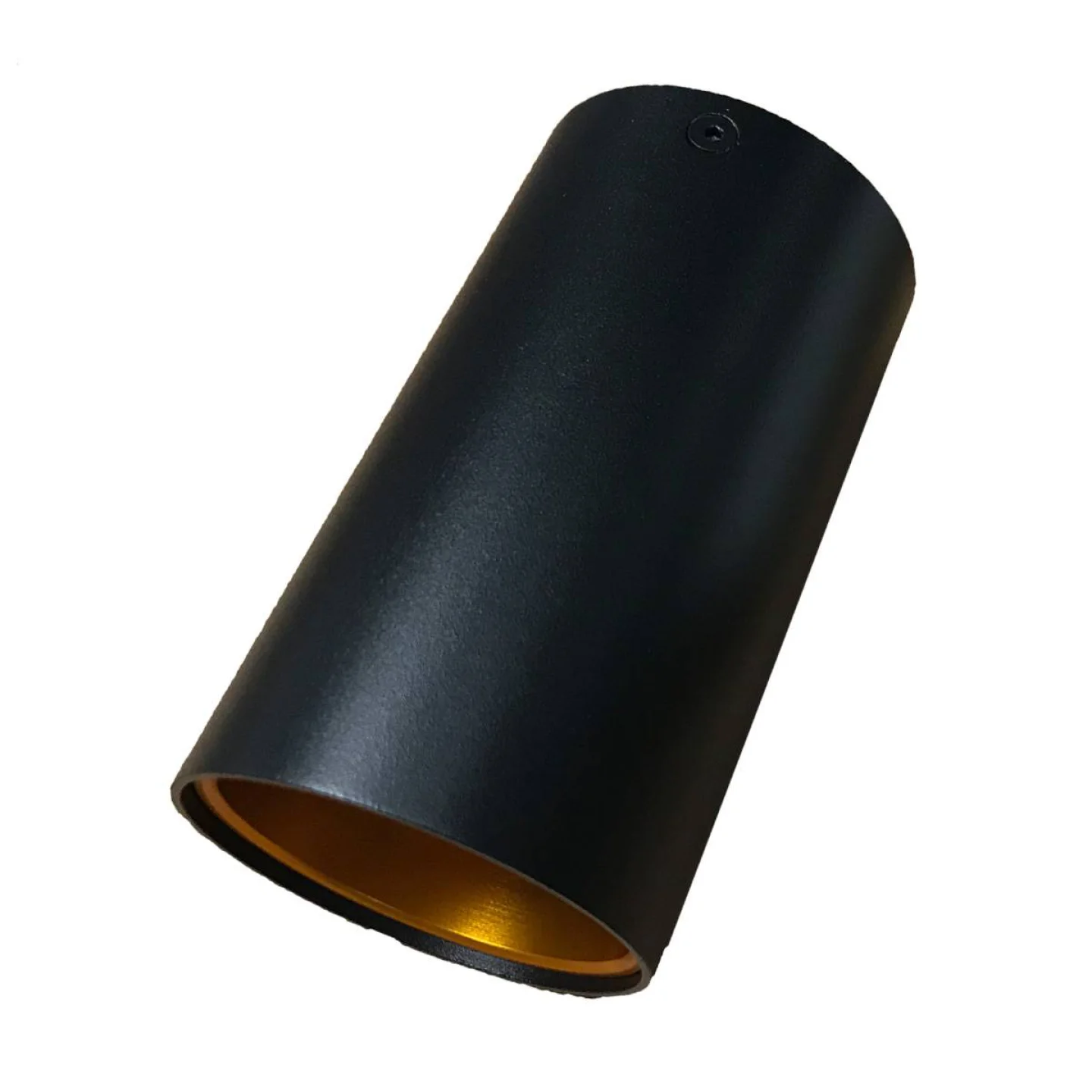 Cloe led opbouw spot zwart brons retro.