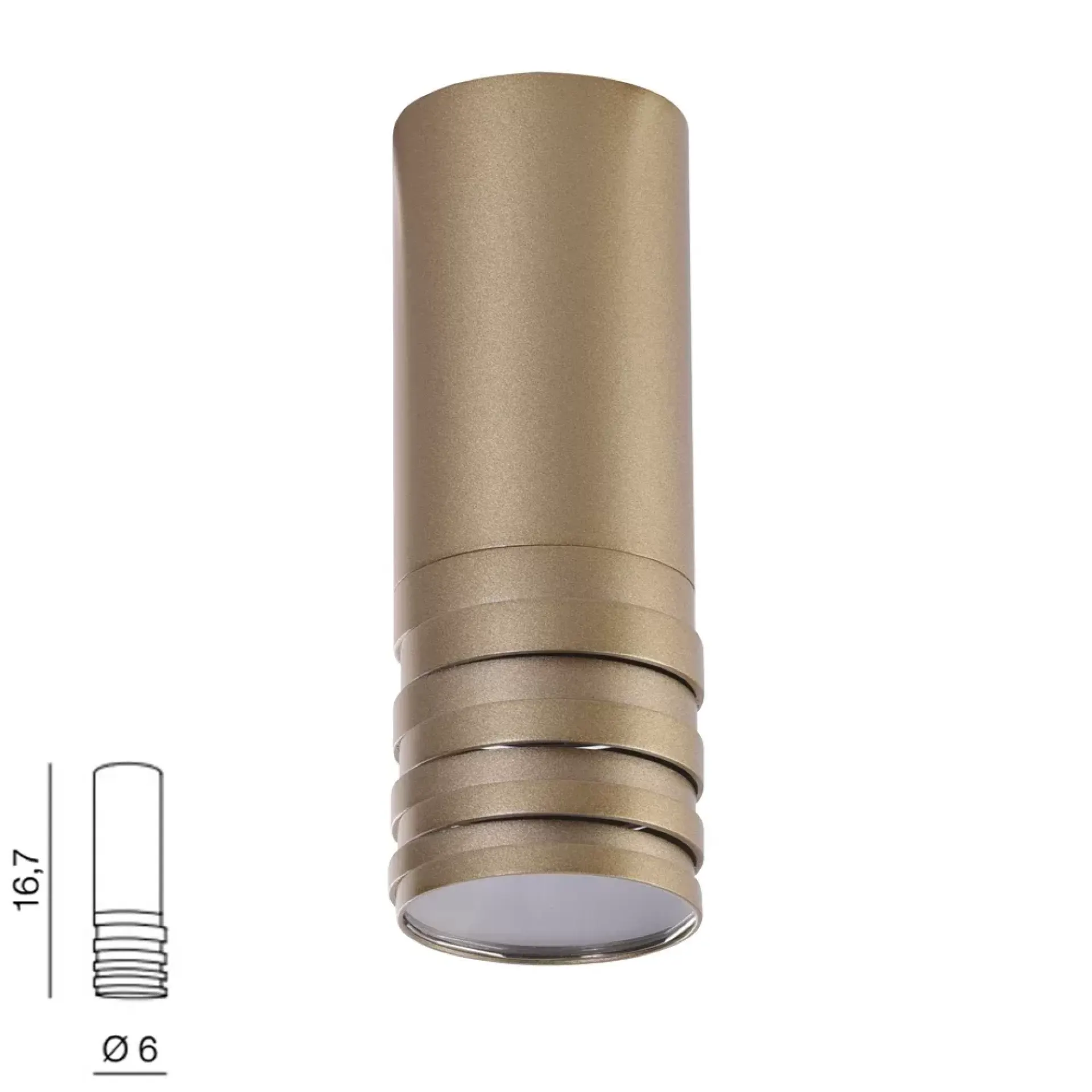 Locus-opbouwspot-led-goud-.