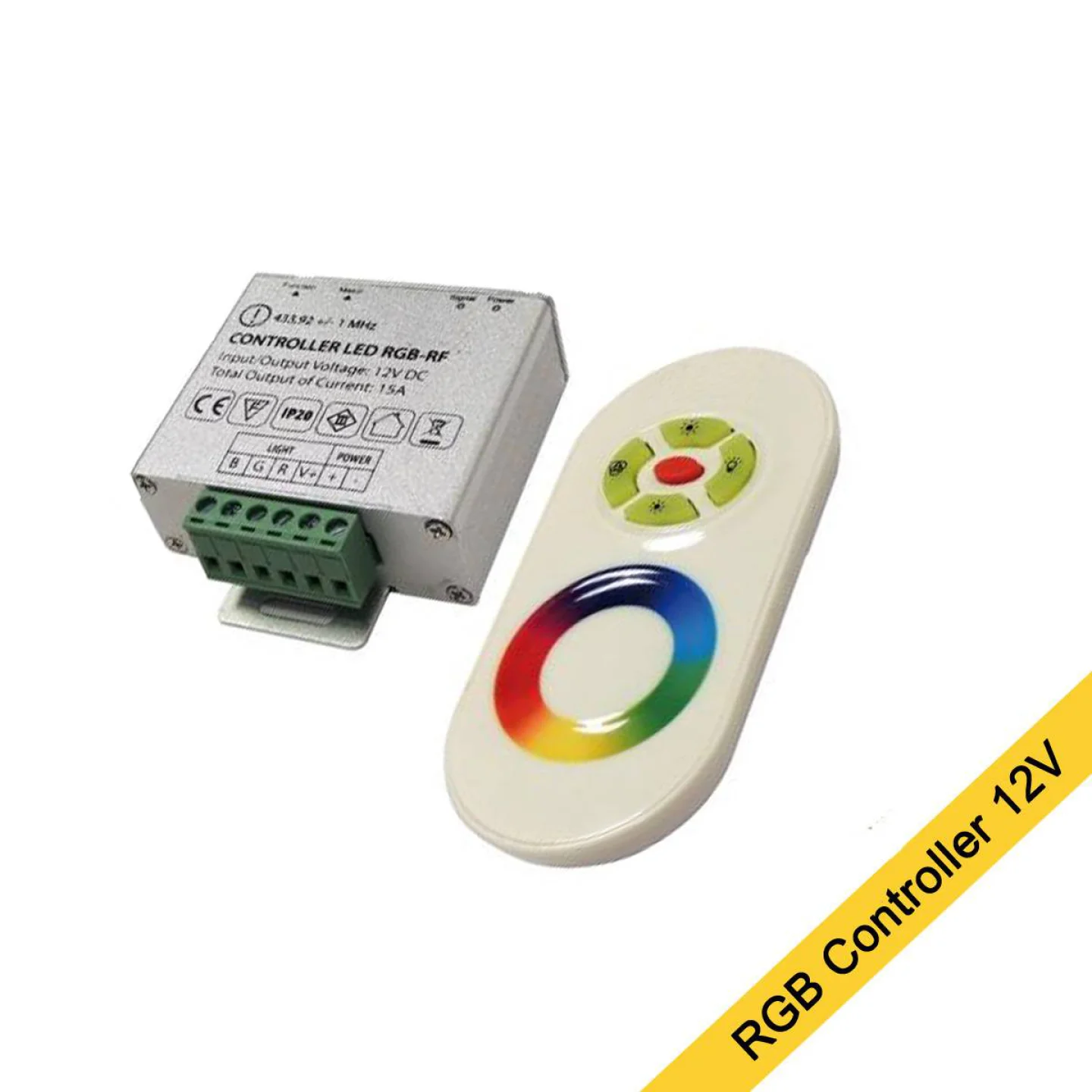 RGB led strip besturing 5 strip controll.