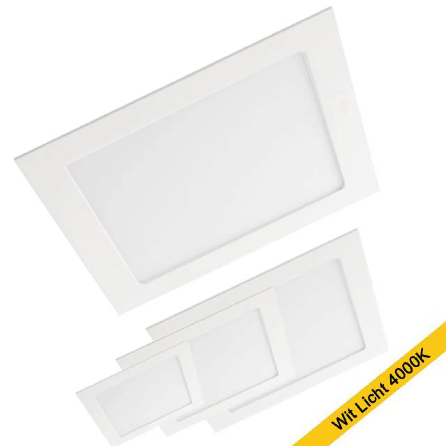 katro downlight wit led label 4000K.