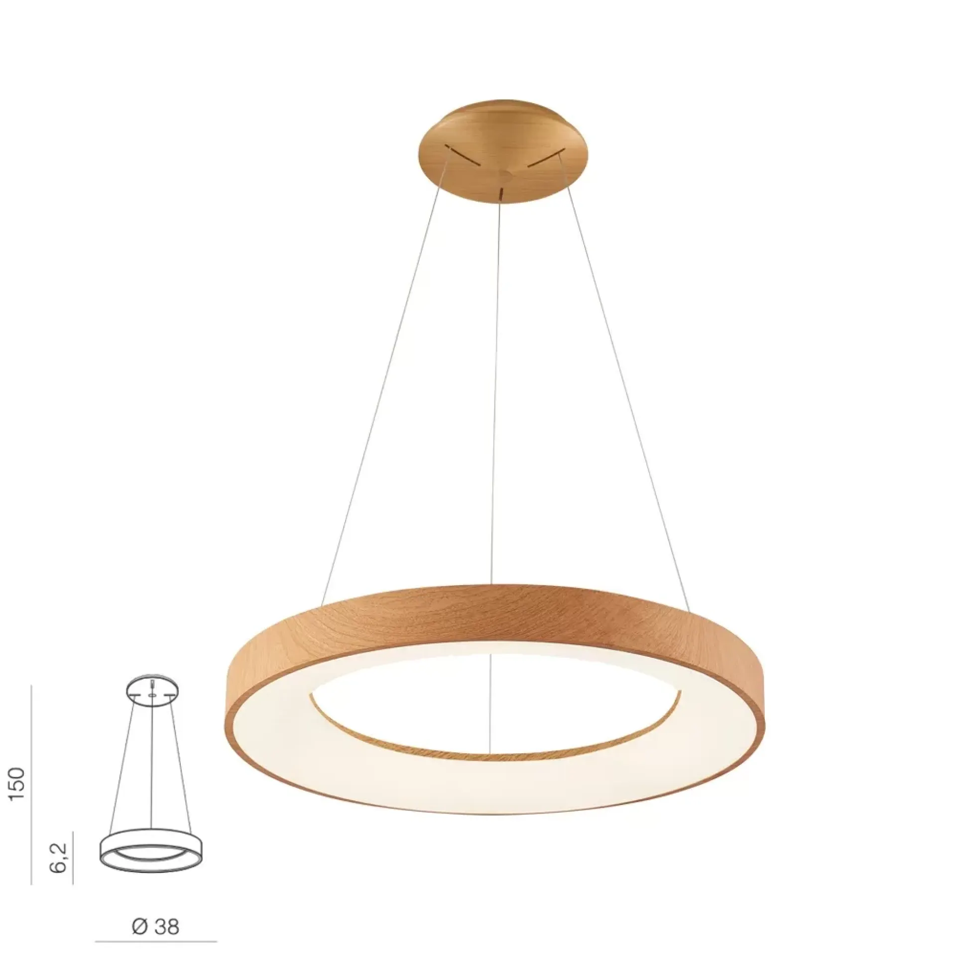 Santana-pendant-38-led-plafondlamp-hout.