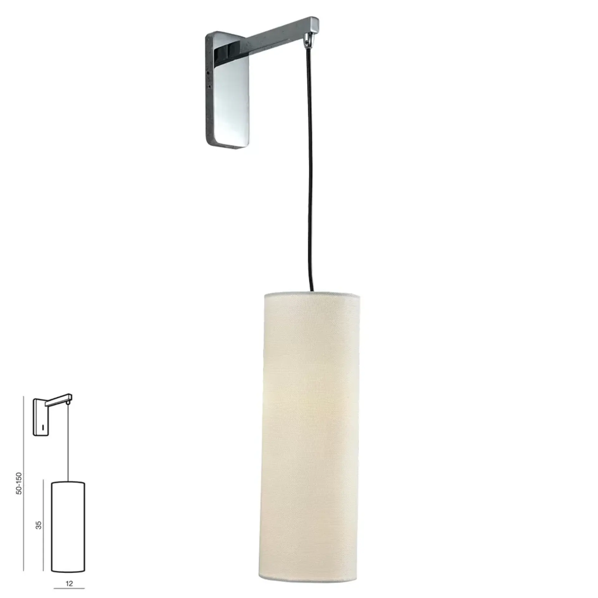 Almeria-Wandlamp-hanglamp-led-wit.