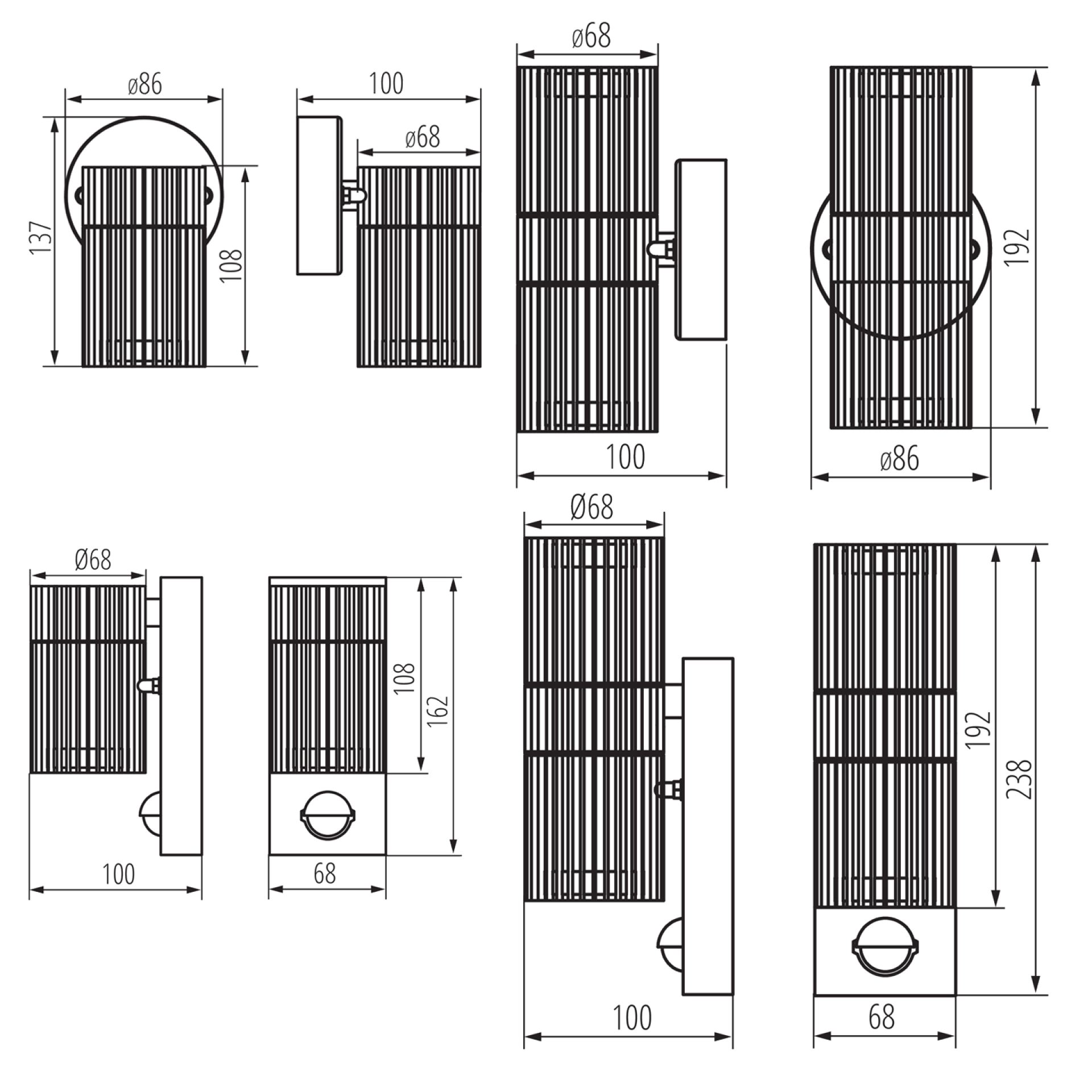 Radilo-wand-maat-combi