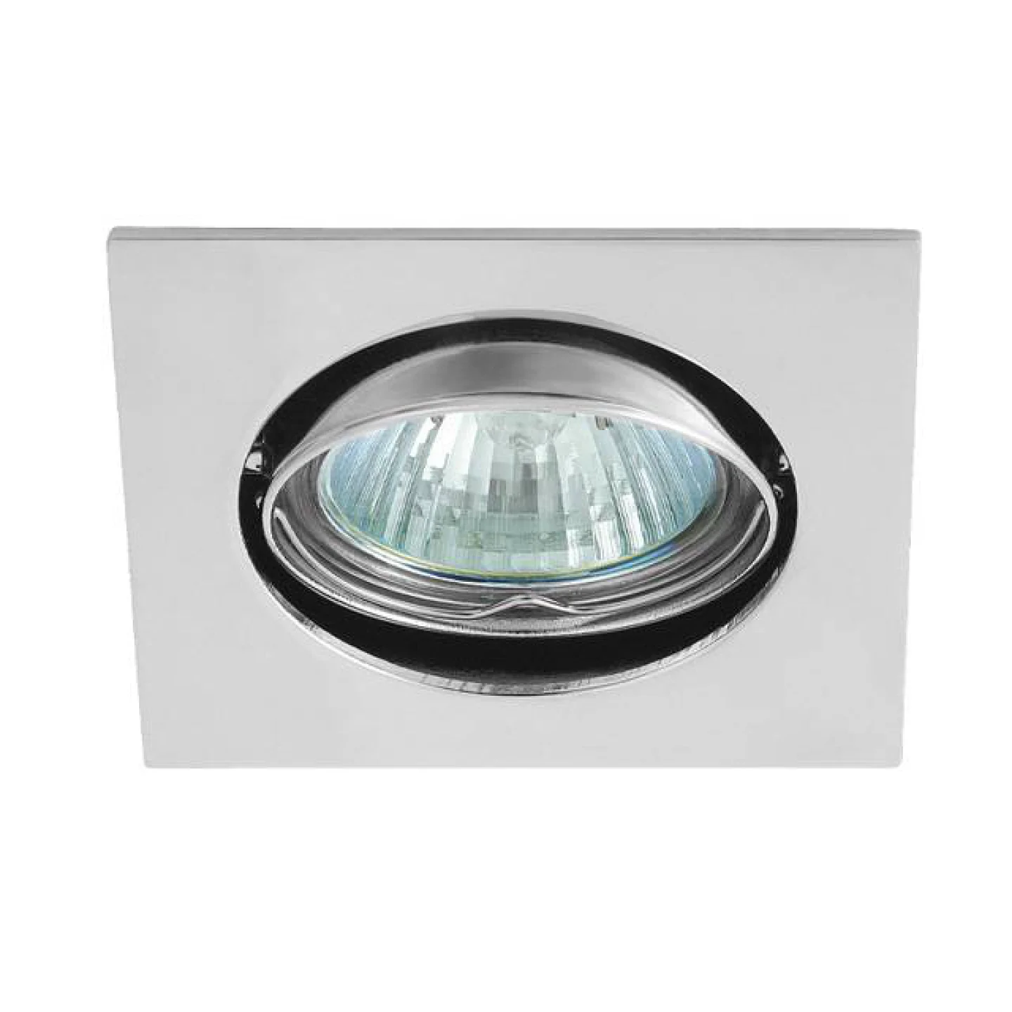 inbouwspot verstelbaar led vierkant rvs.