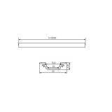 led strip profiel E inbouw