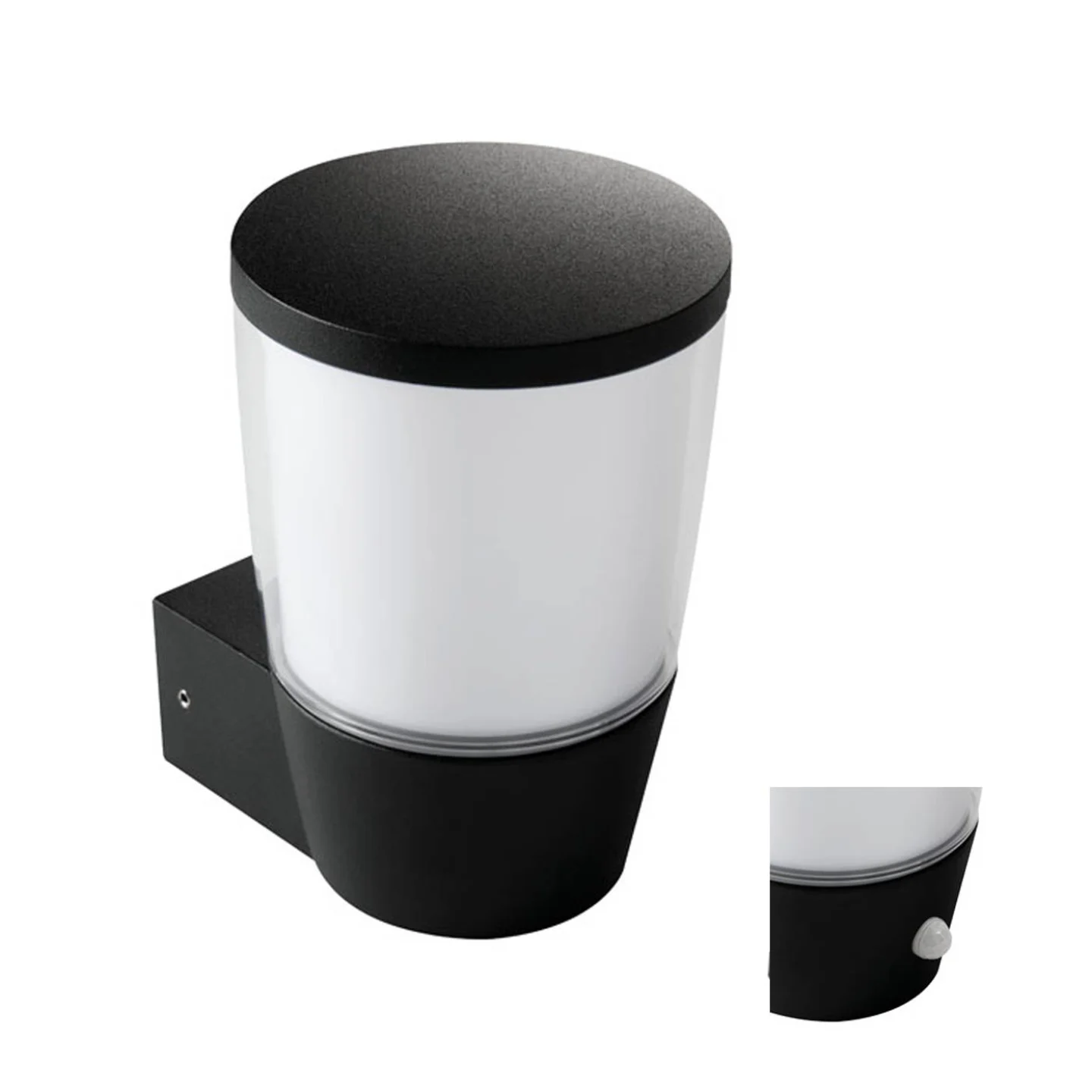 sorta wandlamp led zwart sensor.