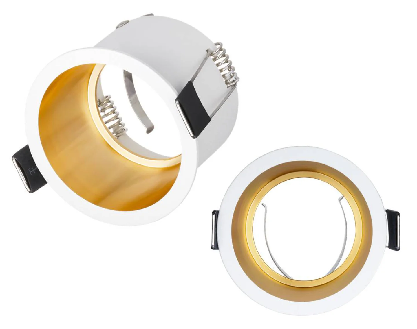 spag led inbouwspot wit goud.