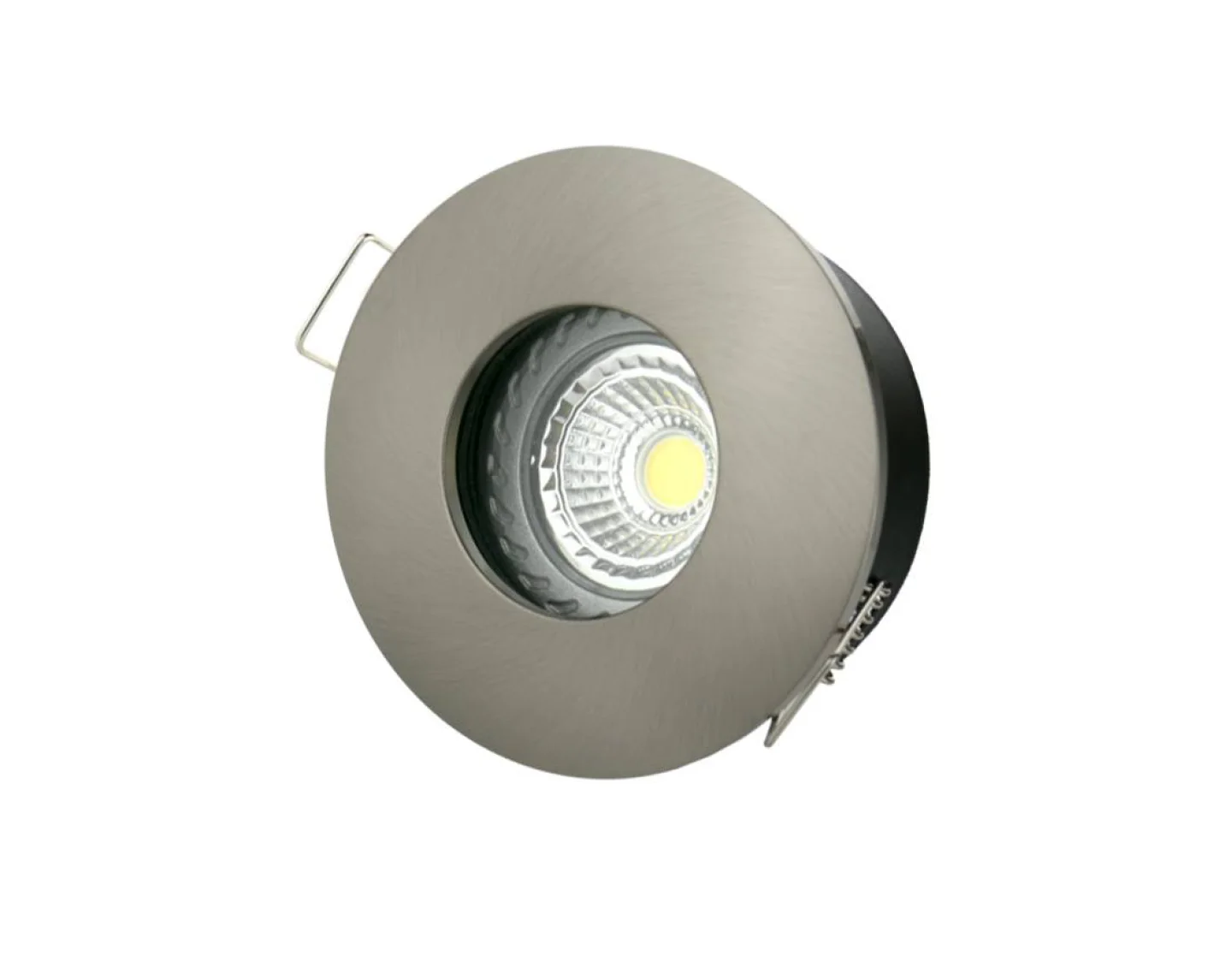 inbouwspot badkamer rond wit.
