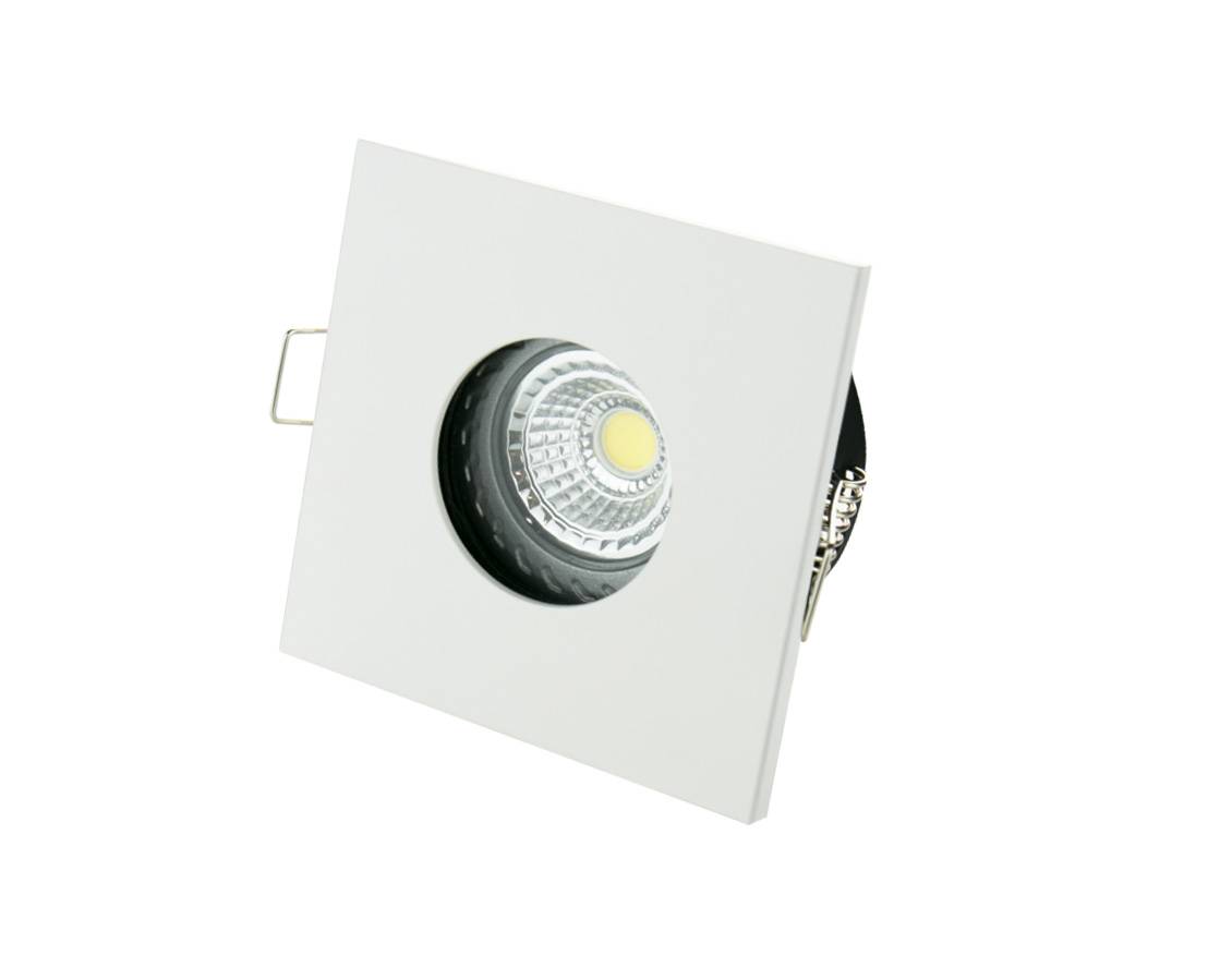 spot inbouw led rvs buiten badkamer