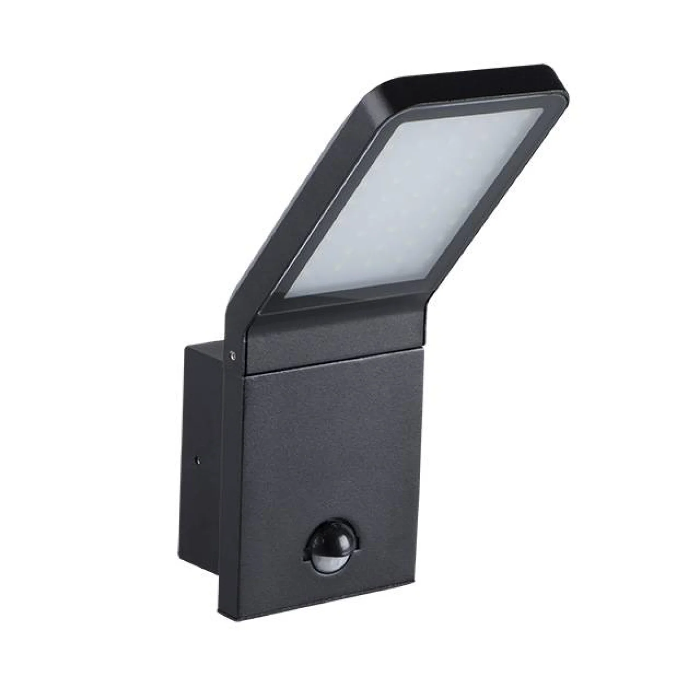 led buitenlamp met sensor zwart.