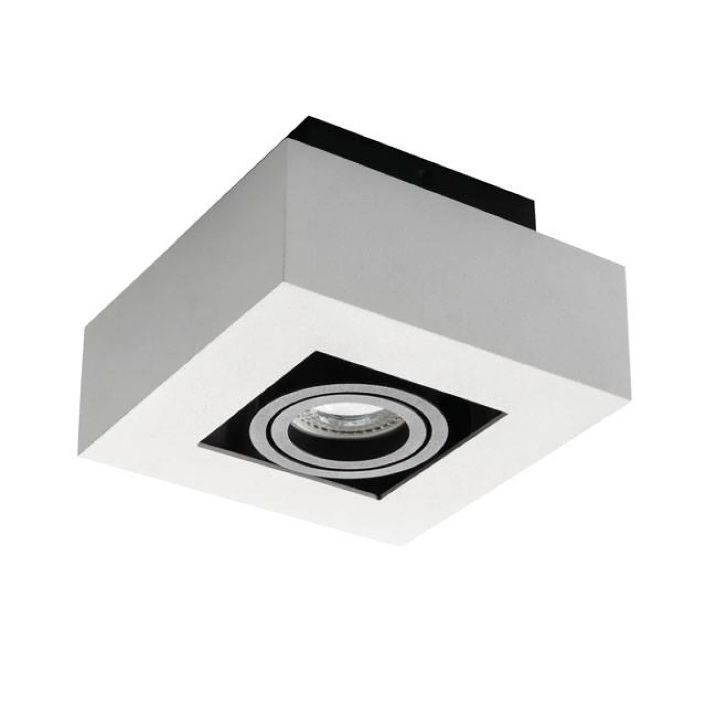opbouwspot vierkant wit led.
