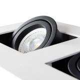 led spot opbouw wit