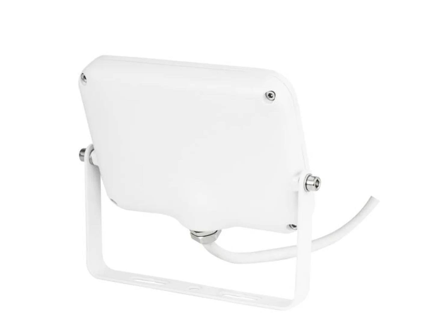 led straler wit licht buiten.