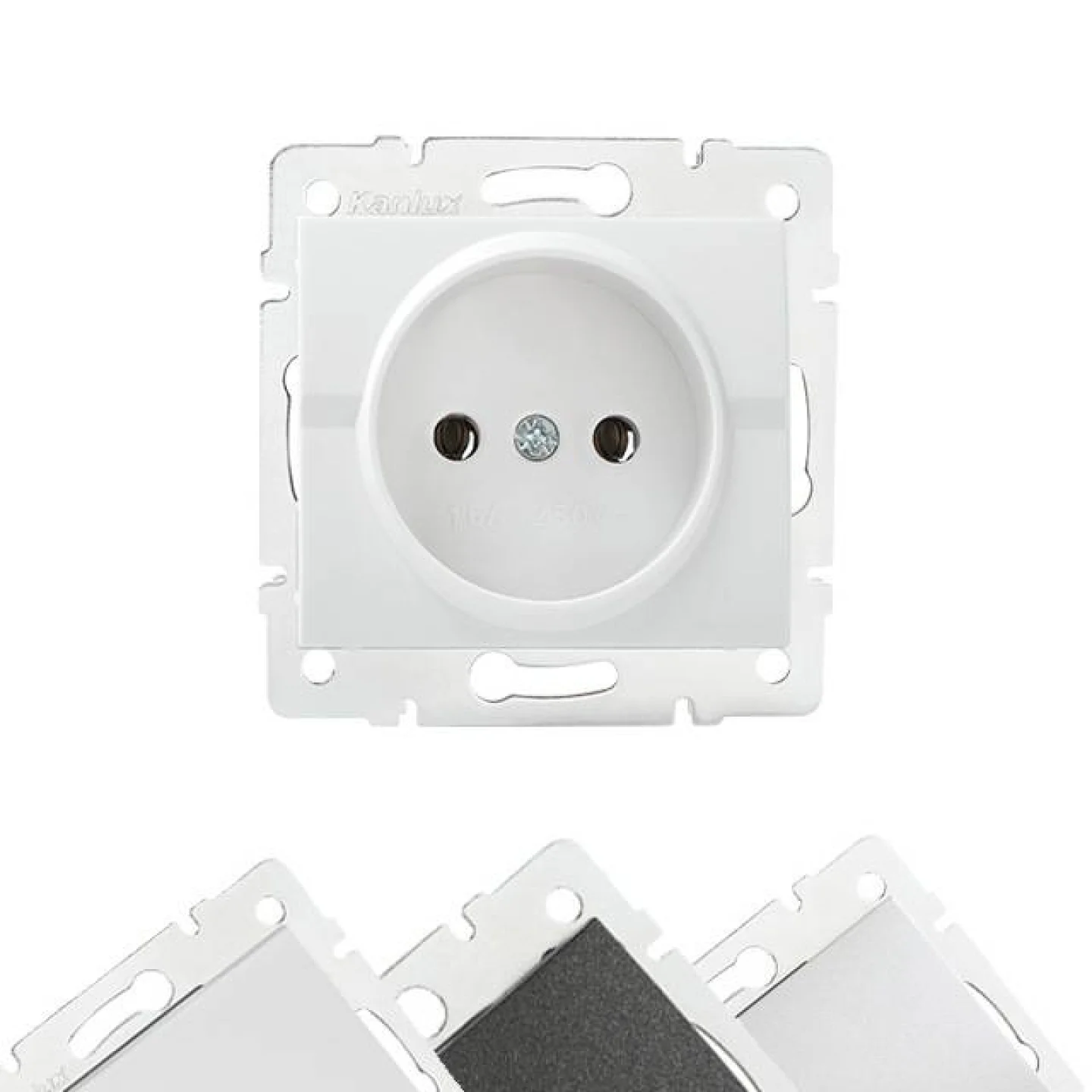 Logi contactdoos inbouw.
