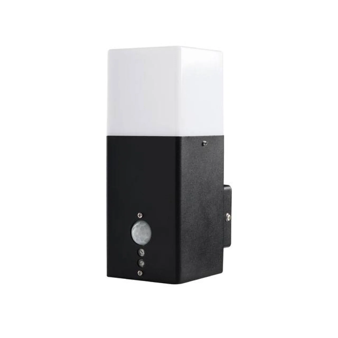 buitenlamp met bewegingsmelder zwart.