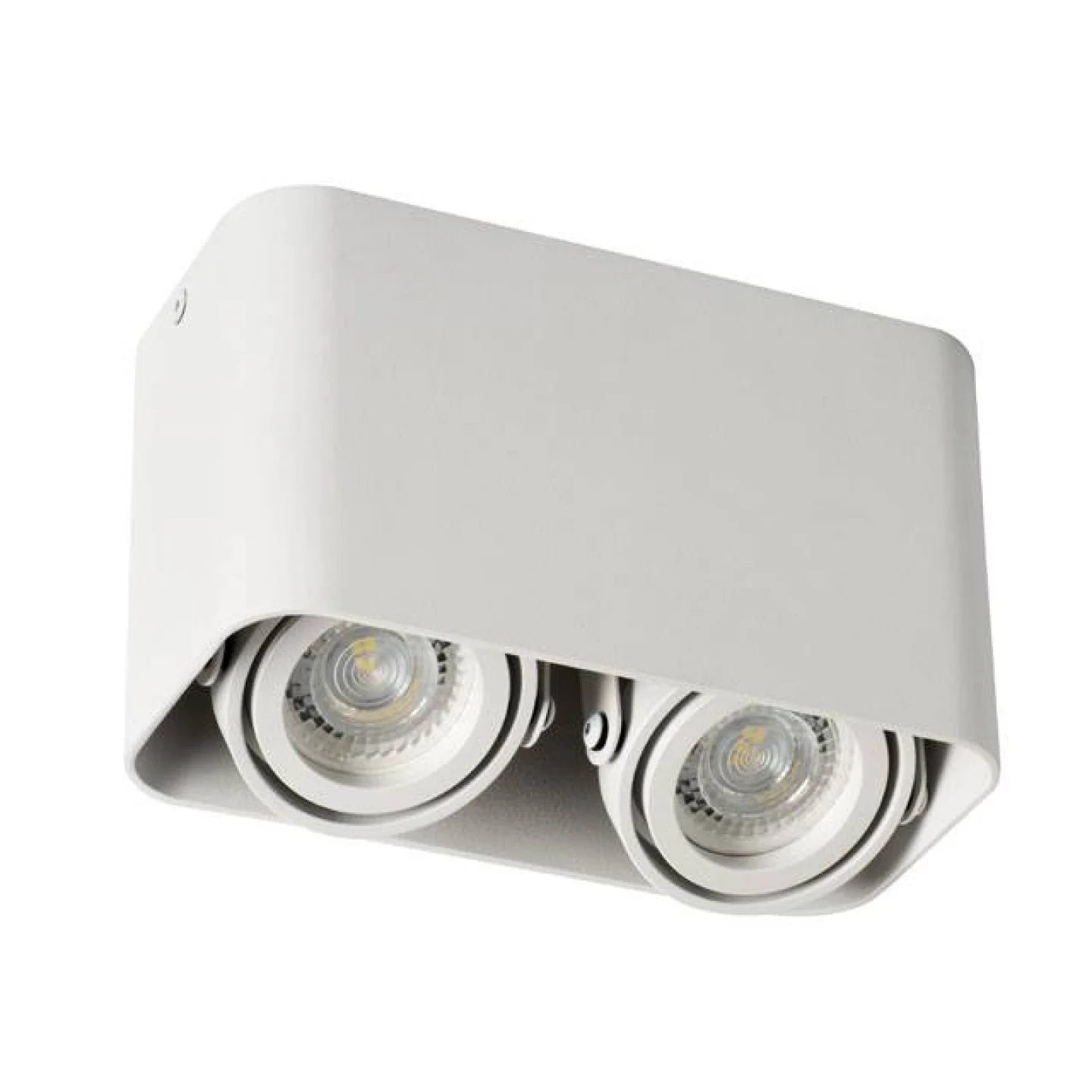 opbouwspot kardan wit led.