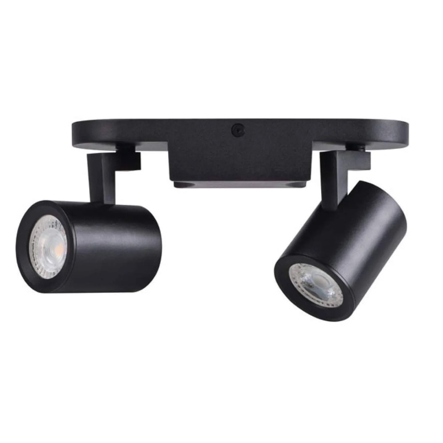 Laurin wandspot led zwart.