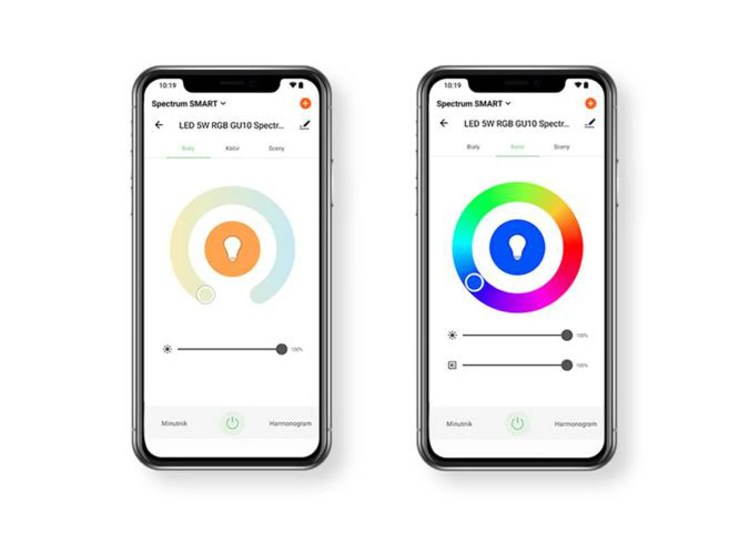 wifi app led lamp regelbaar dimbaar.
