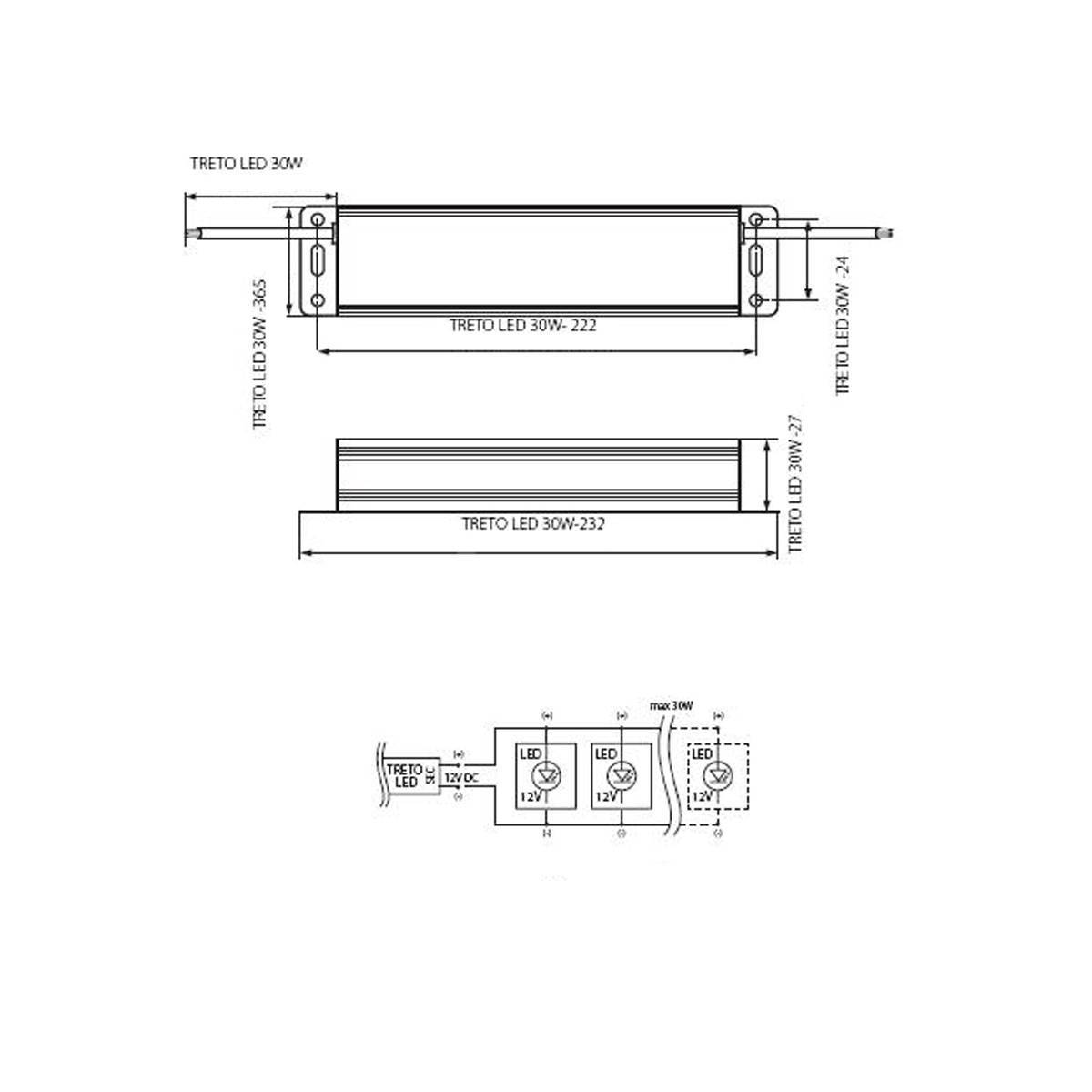 led driver led strip spatwaterdicht IP66