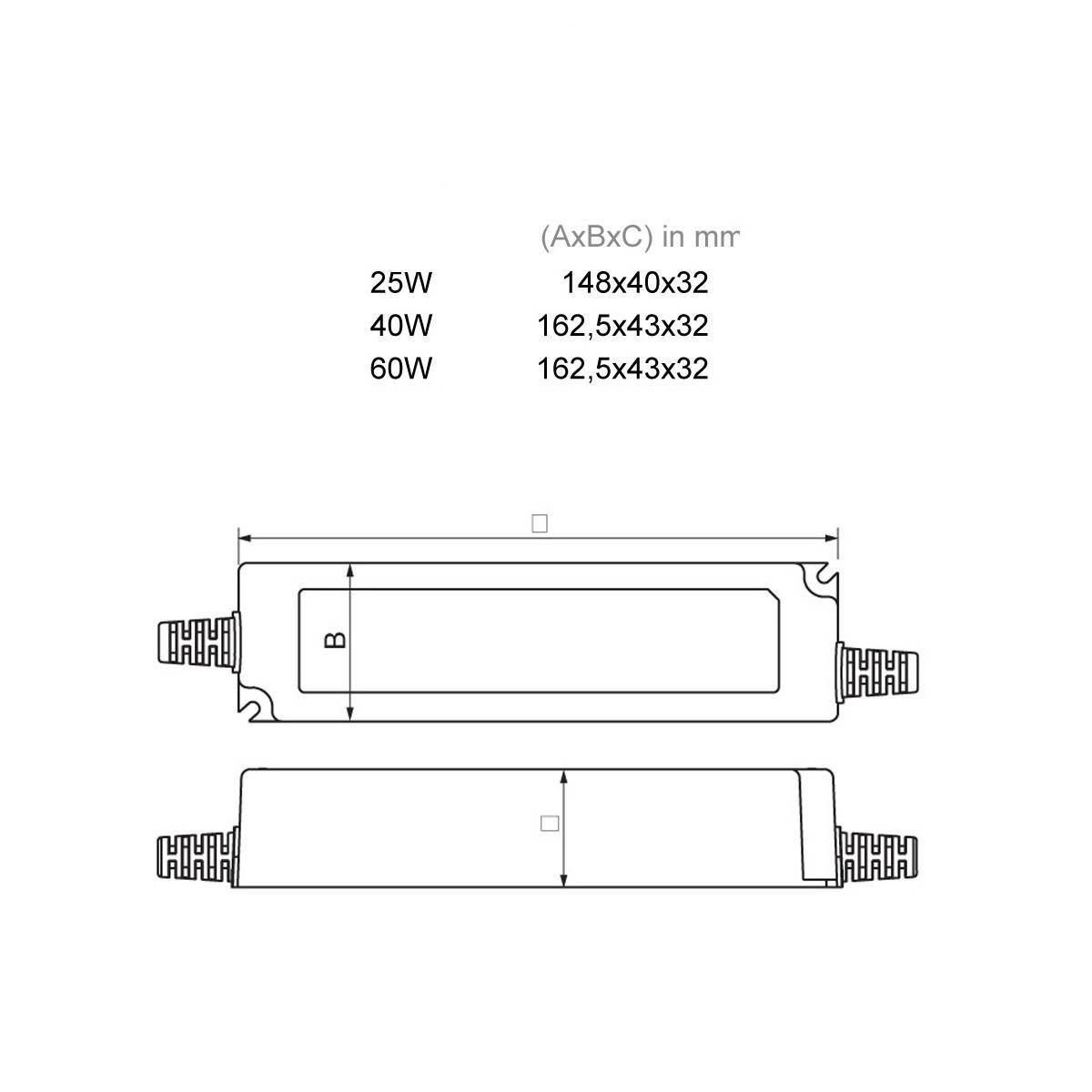 led driver ip76 led strip spatwaterdicht