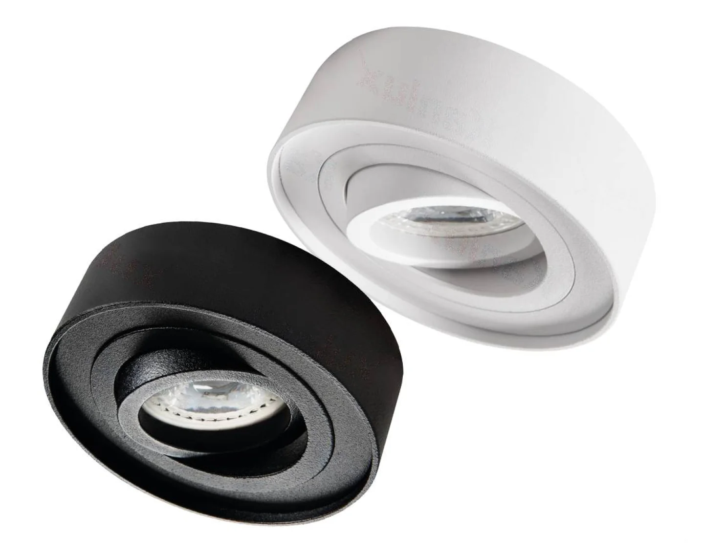 gord mini spot led zwart.