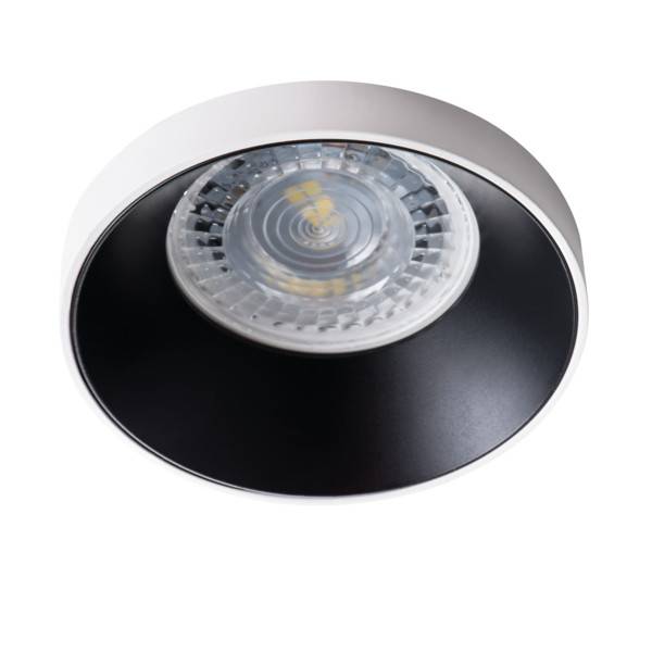 inbouwspot wit zwart led rond