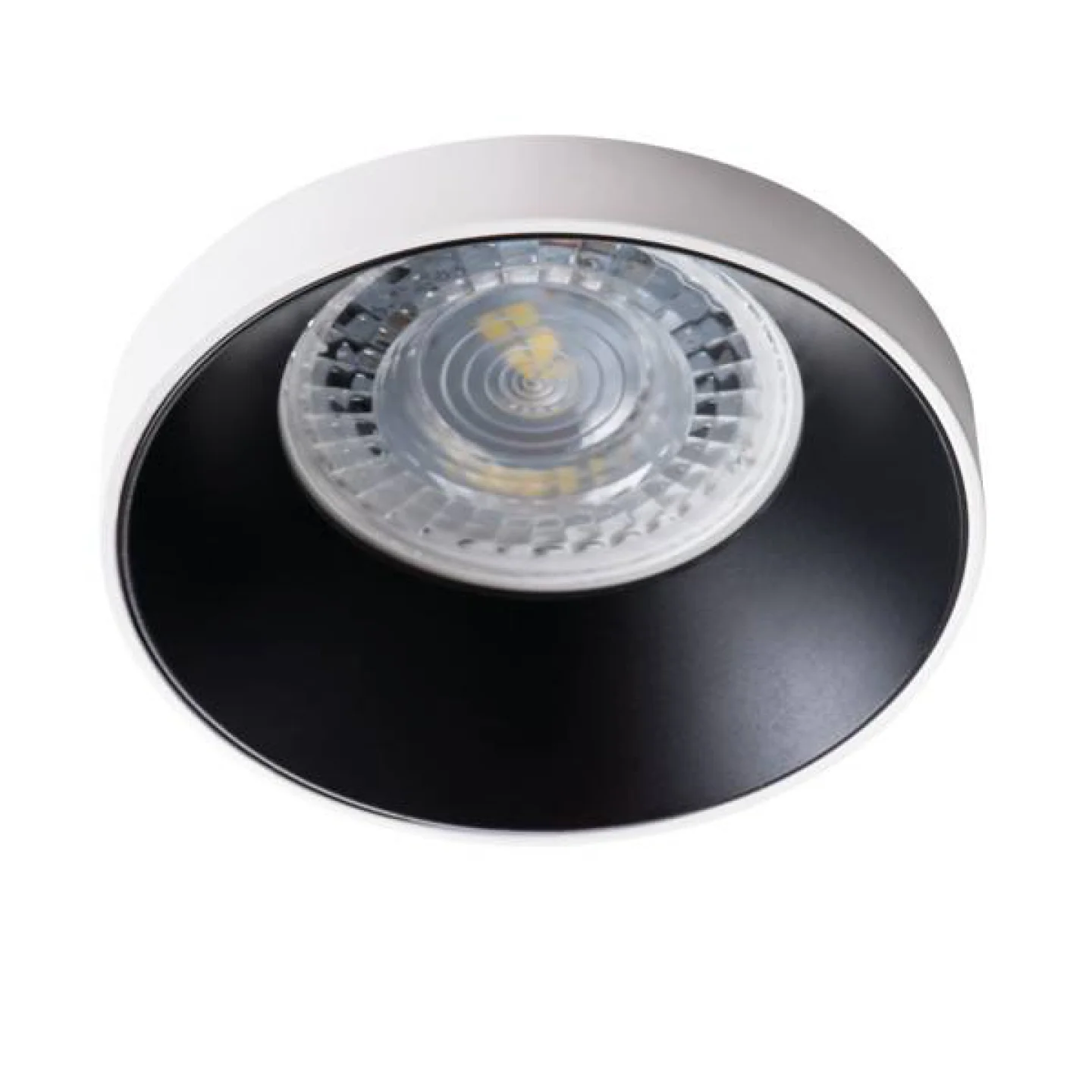 inbouwspot wit zwart led rond.