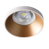 inbouwspot wit goud led rond