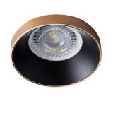 inbouwspot goud zwart led