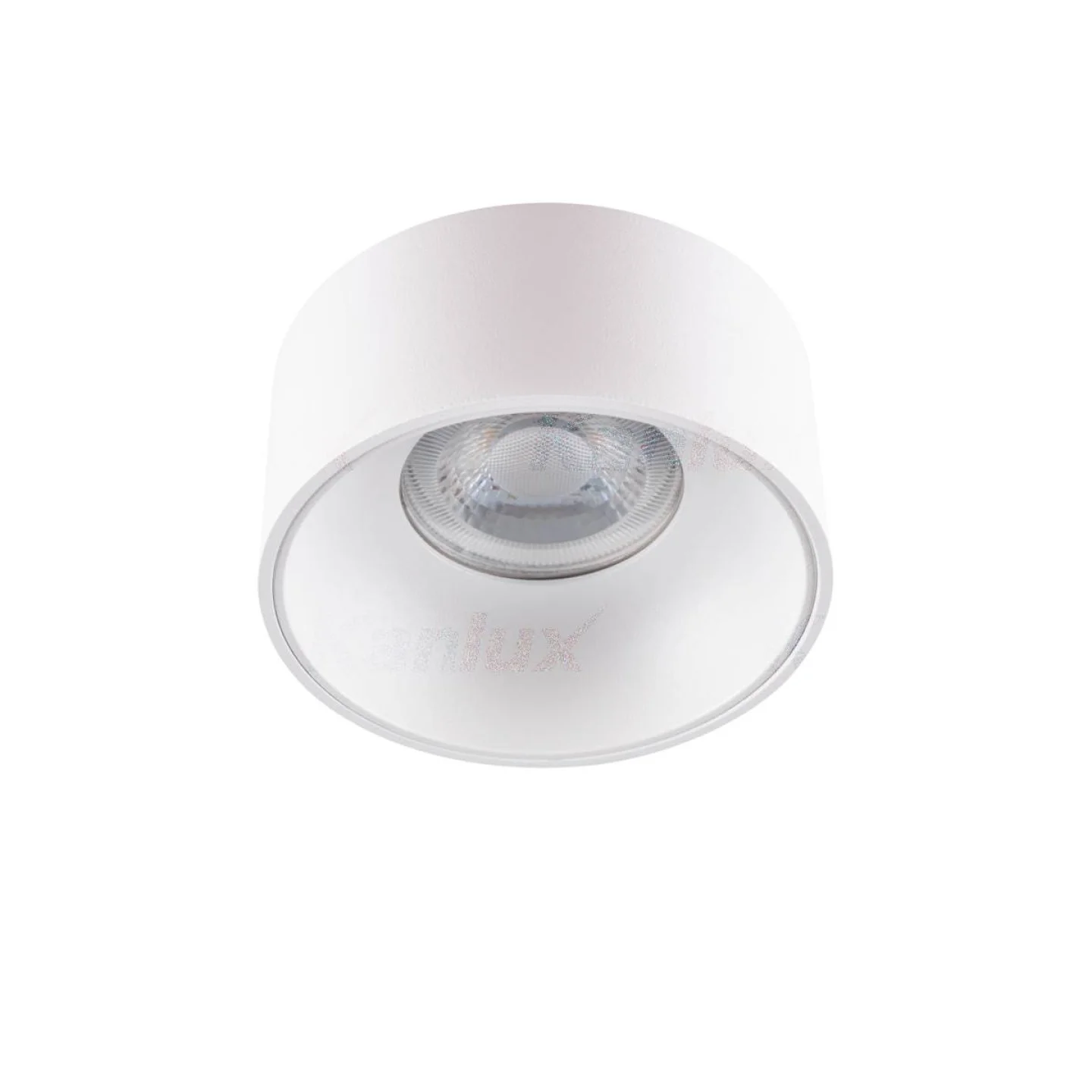 inbouwspot zwart led rond.