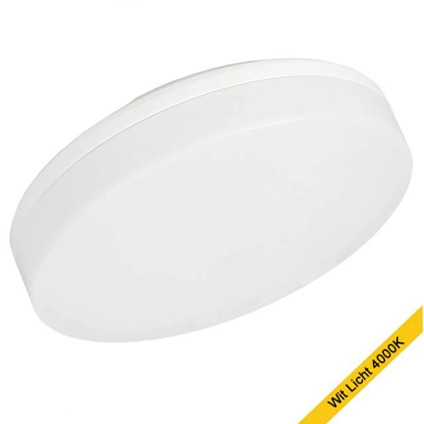 Tibor led plafondlamp 4000K label.