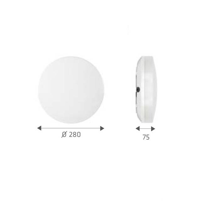 Tibor led plafondlamp bewegingsmelder