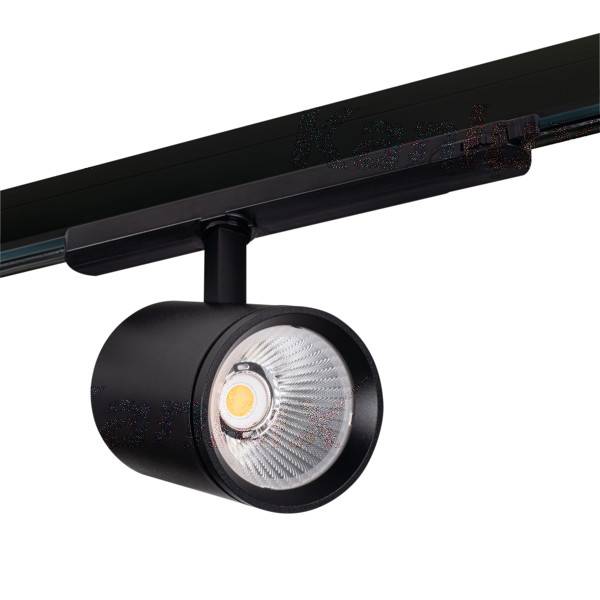 led railspot zwart winkel