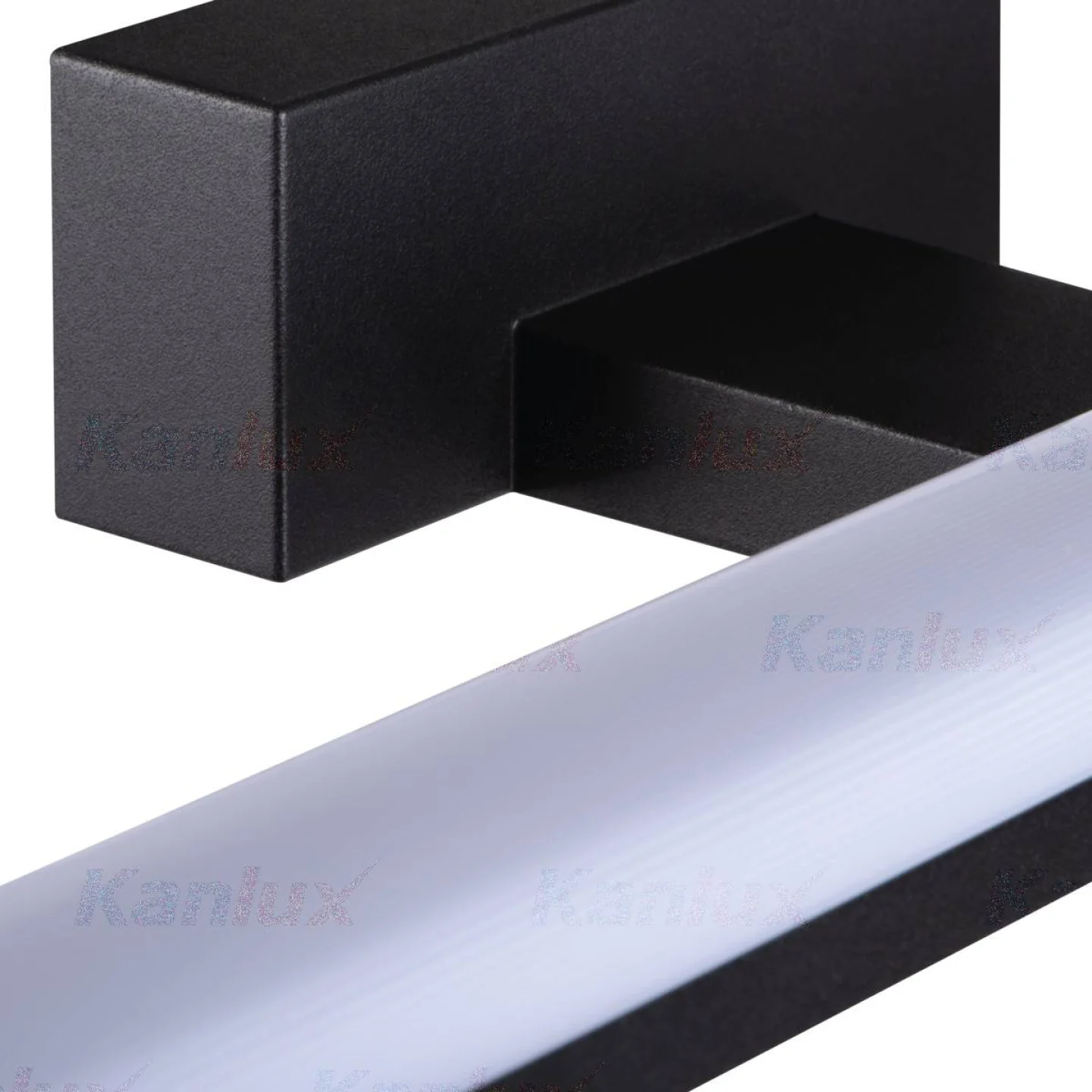badkamerspiegels lamp zwart led.