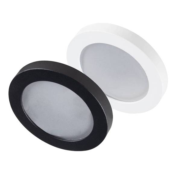 inbouwspot zwart rond ip44 led