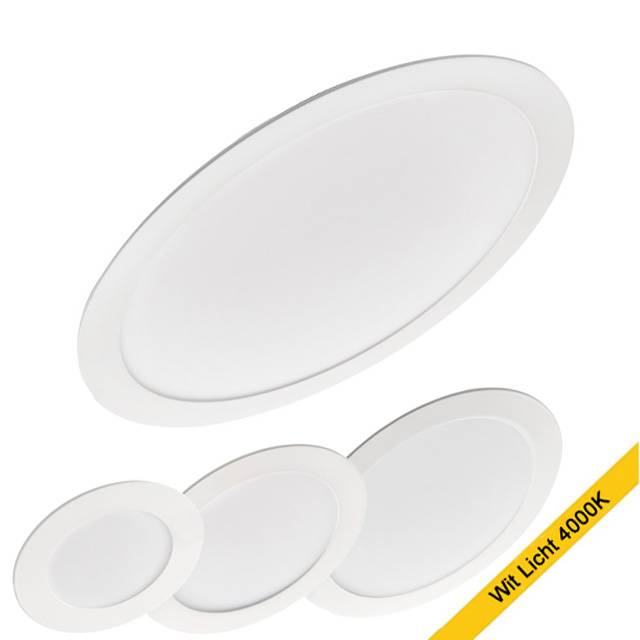 rounda led downlight 4000K label