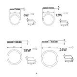 Rounda led maat downlight