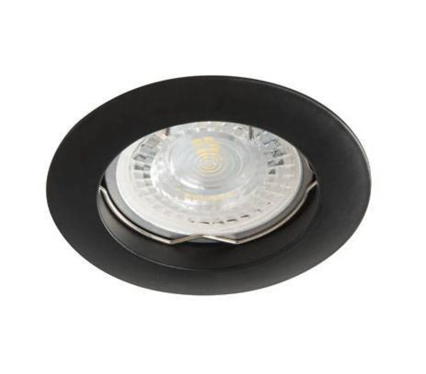 Spot vast led zwart.