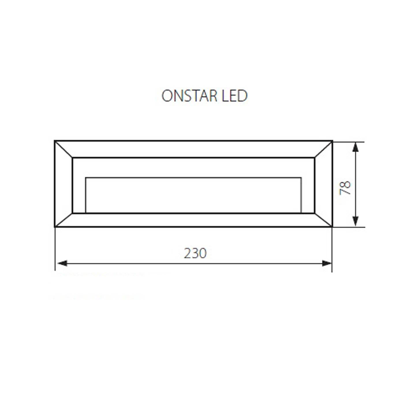 onstar le buitenlamp oprit bloembak