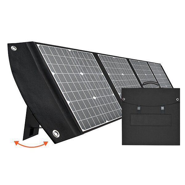 Zonnepaneel opvouwbaar tas 120W