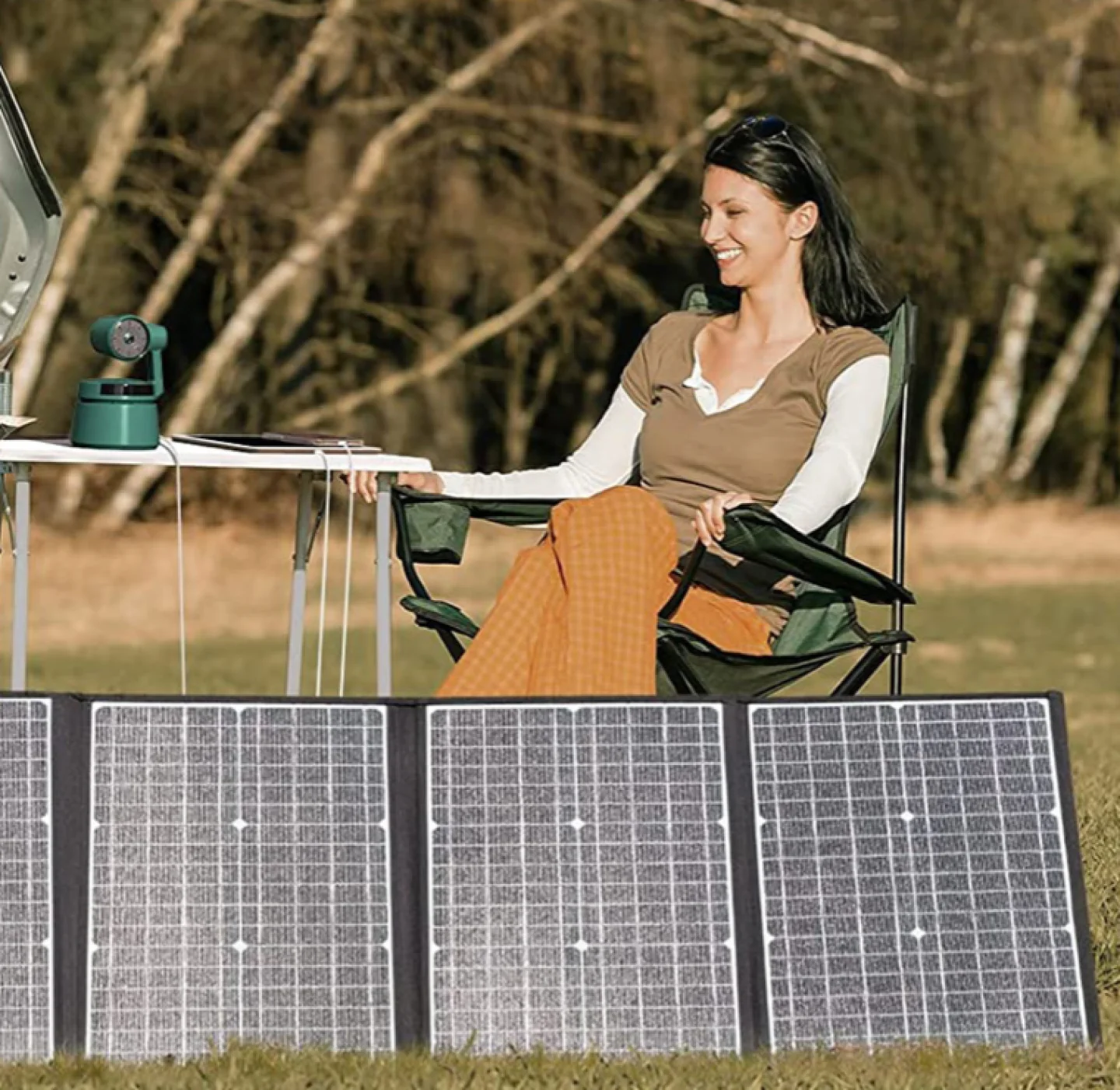 solar panel draagbaar 200W.