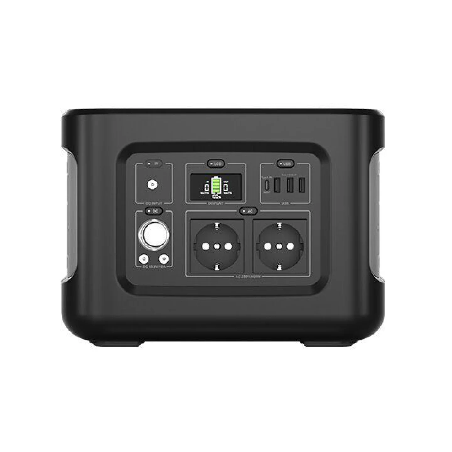 Portable power station 600W.